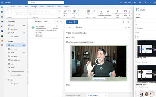 Screen Recorder, Webcam Recorder - Dubb Video screenshot