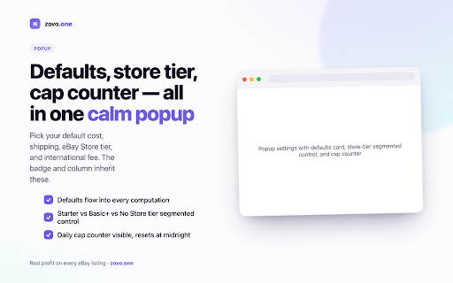 Net Profit for eBay Sellers screenshot