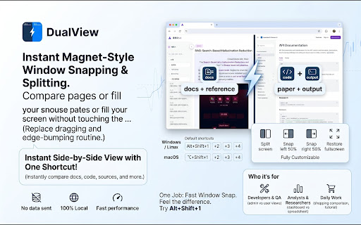 DualView screenshot