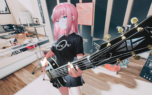 Bocchi the Rock Wallpapers New Tab screenshot