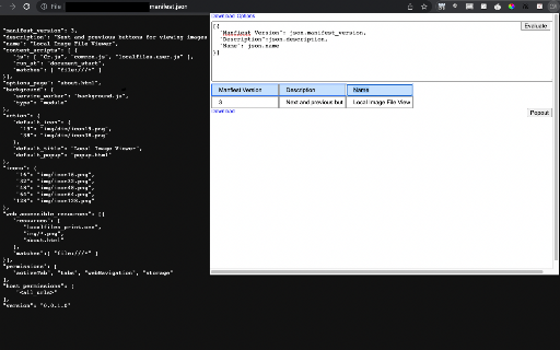 JSON to CSV screenshot