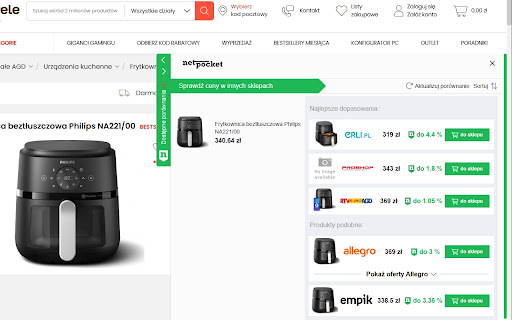 Net-Pocket: Automatyczna porównywarka cen screenshot