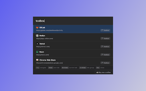 Booklight – Instant Bookmark Search screenshot