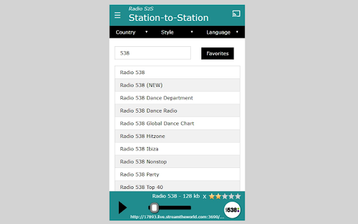 Radio Station-to-Station Ext screenshot
