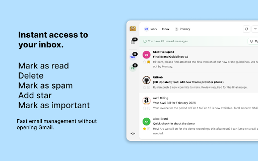 Gmail Cleaner & Checker – Swipe Cleanup screenshot