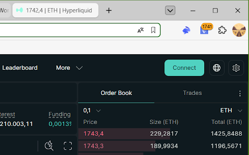 Ethereum Crypto Price Widget screenshot