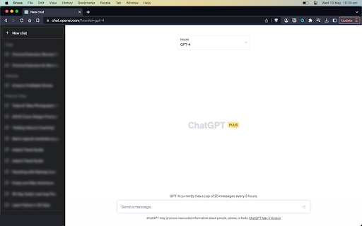 BlurGPT screenshot