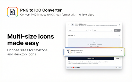 PNG to ICO screenshot