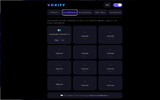 Voxify - Voice Changer for Chrome screenshot