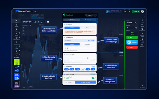 PocketOption AI Scalper Robot screenshot