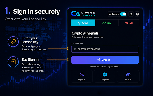 Crypto AI Signals screenshot