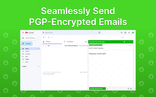 FlowCrypt: Encrypt Gmail with PGP screenshot