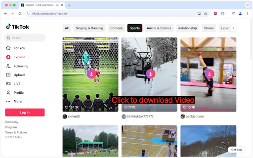 Short Video Downloader screenshot