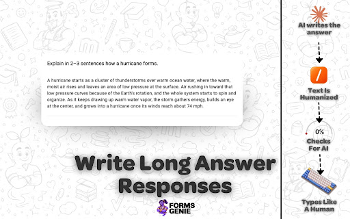 Google Form Solver, Get Instant Google Form Answers With FormsGenie screenshot