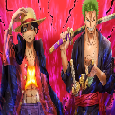 Luffy & Zoro Live Wallpaper icon