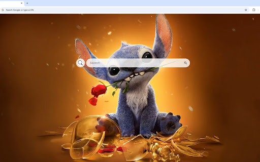 Lilo & Stitch Beauty and the Beast Live Wallpaper screenshot