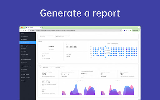 Time Tracker - Web Habit Builder screenshot