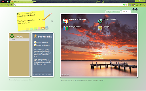Incredible StartPage - Productive Start Page screenshot