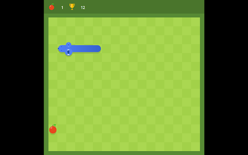 Doodle Snake Game Google Chrome Play screenshot