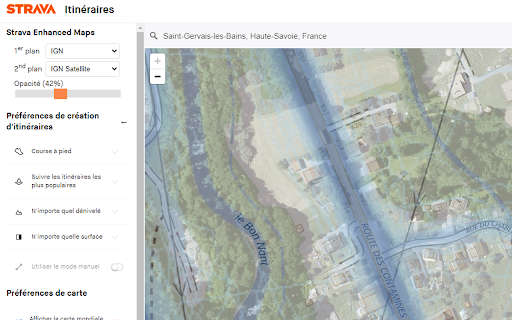 Strava Enhanced Maps screenshot