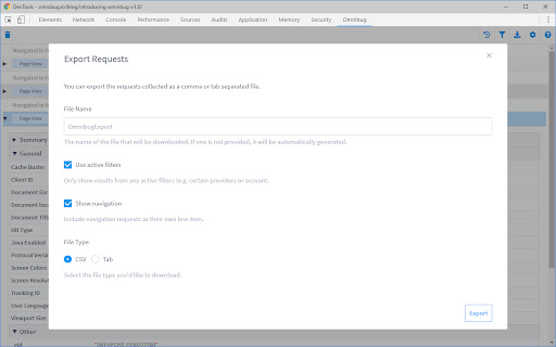 Omnibug screenshot