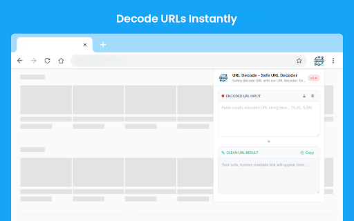 URL Decode - Safe URL Decoder screenshot