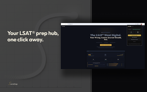 ScoreGap — LSAT Wrong Answer Journal screenshot
