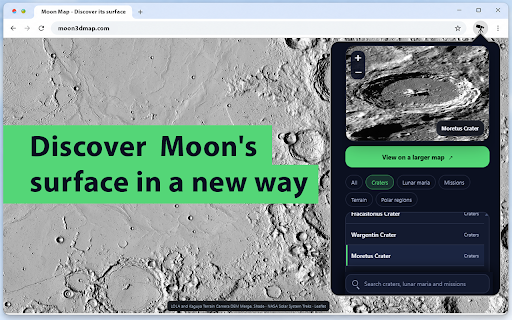 Moon Map screenshot