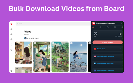Pinterest Videos Downloader screenshot