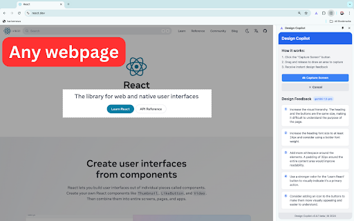 Design Copilot screenshot