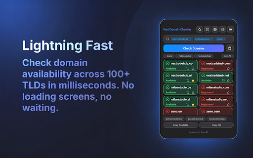 Fast Domain Checker screenshot