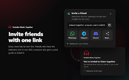 Youtube Music Together - Listen to Music with Your Friends screenshot