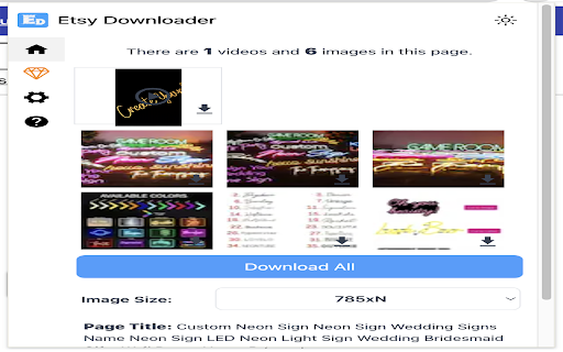 Etsy Downloader | Download images & videos screenshot