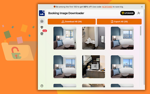 Booking Image Downloader screenshot