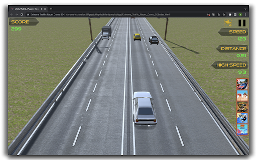 Extreme Traffic Racer Game 3D screenshot