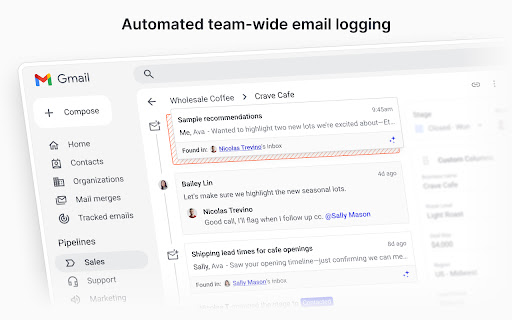 Streak CRM for Gmail screenshot
