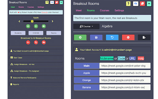 Google Meet Breakout by Robert Hudek screenshot