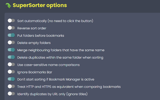 SuperSorter screenshot