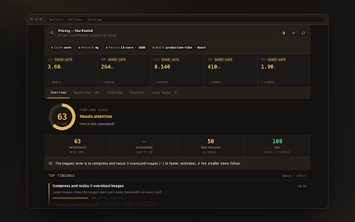 PerfLens screenshot