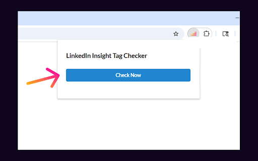 Insight Tag Checker for LinkedIn screenshot