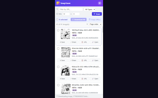 SnapSave — Image Downloader screenshot