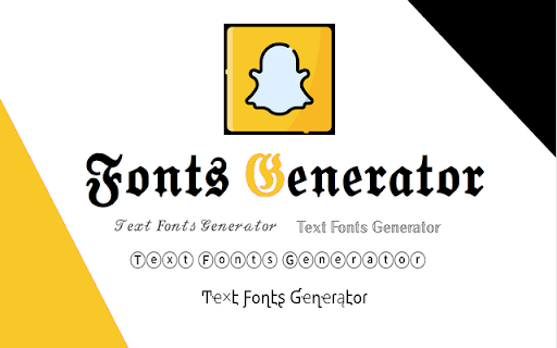 Snapchat Fonts Generator 😎 screenshot