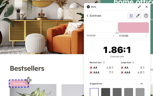 Stark Accessibility Checker screenshot