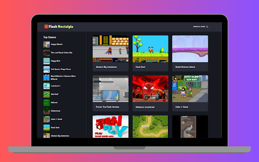 Flash Games Nostalgia screenshot