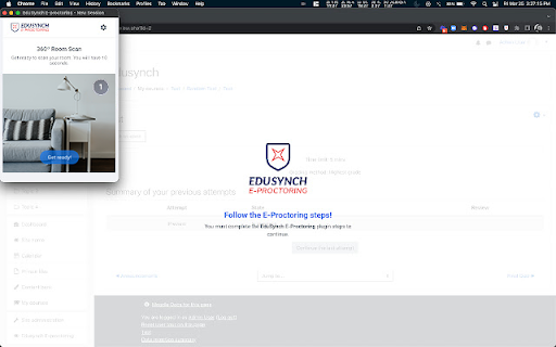 EduSynch E-Proctoring screenshot