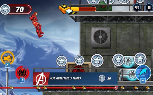 Hydra Dash Avengers Game screenshot