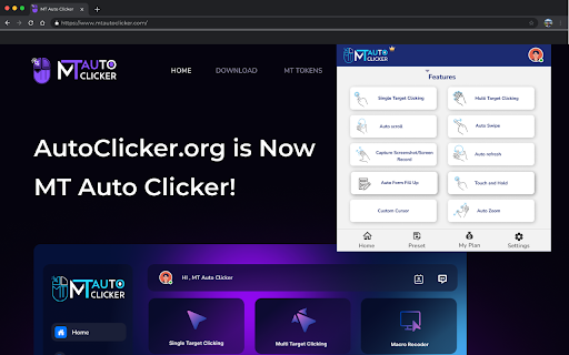 Auto Clicker - MT Auto Clicker [Beta Version] screenshot