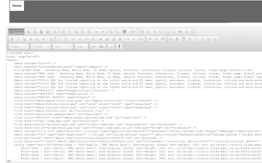 HTML editor WebStudio for Webpages screenshot