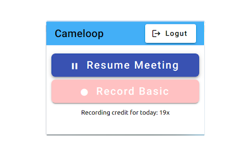 cameloop screenshot