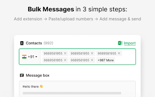 WASender Bulk Messaging, AI Replies, and CRM screenshot